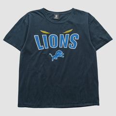 Detroit Lions NFL 2010s T-shirt Navy Vintage - Fanatics
