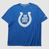 Indianapolis Colts 2010s T-shirt Blue Vintage - Fanatics
