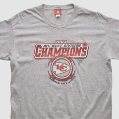 Kansas City Chiefs NFL 2003 Long Sleeve T-shirt Heather Gray Vintage - Fanatics