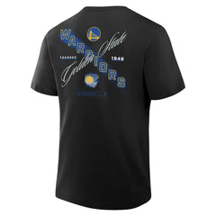 NBA - Golden State Warriors SOS T-Shirt - Black