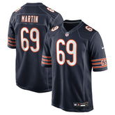 Jeremiah Martin Chicago Bears Team Game Jersey Navy - Nike