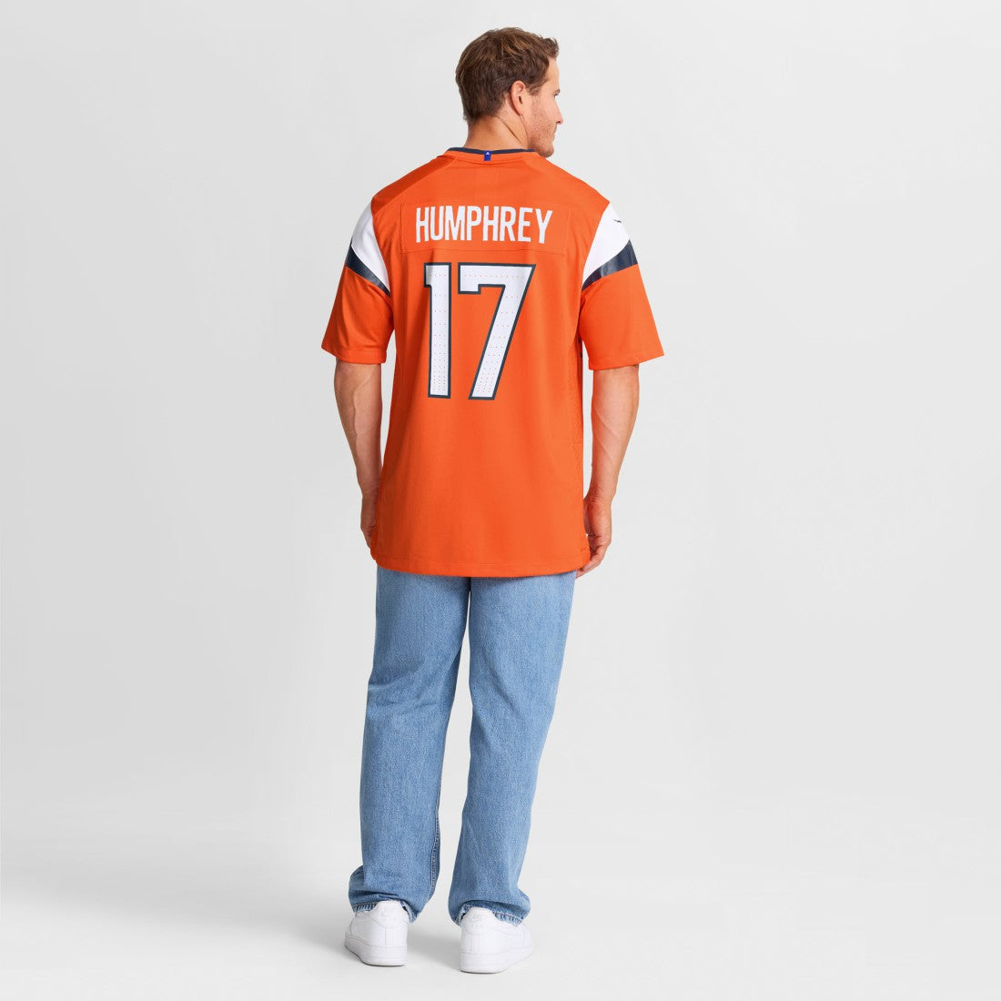 Lil'Jordan Humphrey Denver Broncos Team Game Jersey - Orange | NFL Jerseys