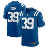 George Odum Indianapolis Colts Team Game Jersey Royal - Nike