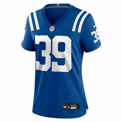 George Odum Indianapolis Colts Women's Team Game Jersey Royal - Nike