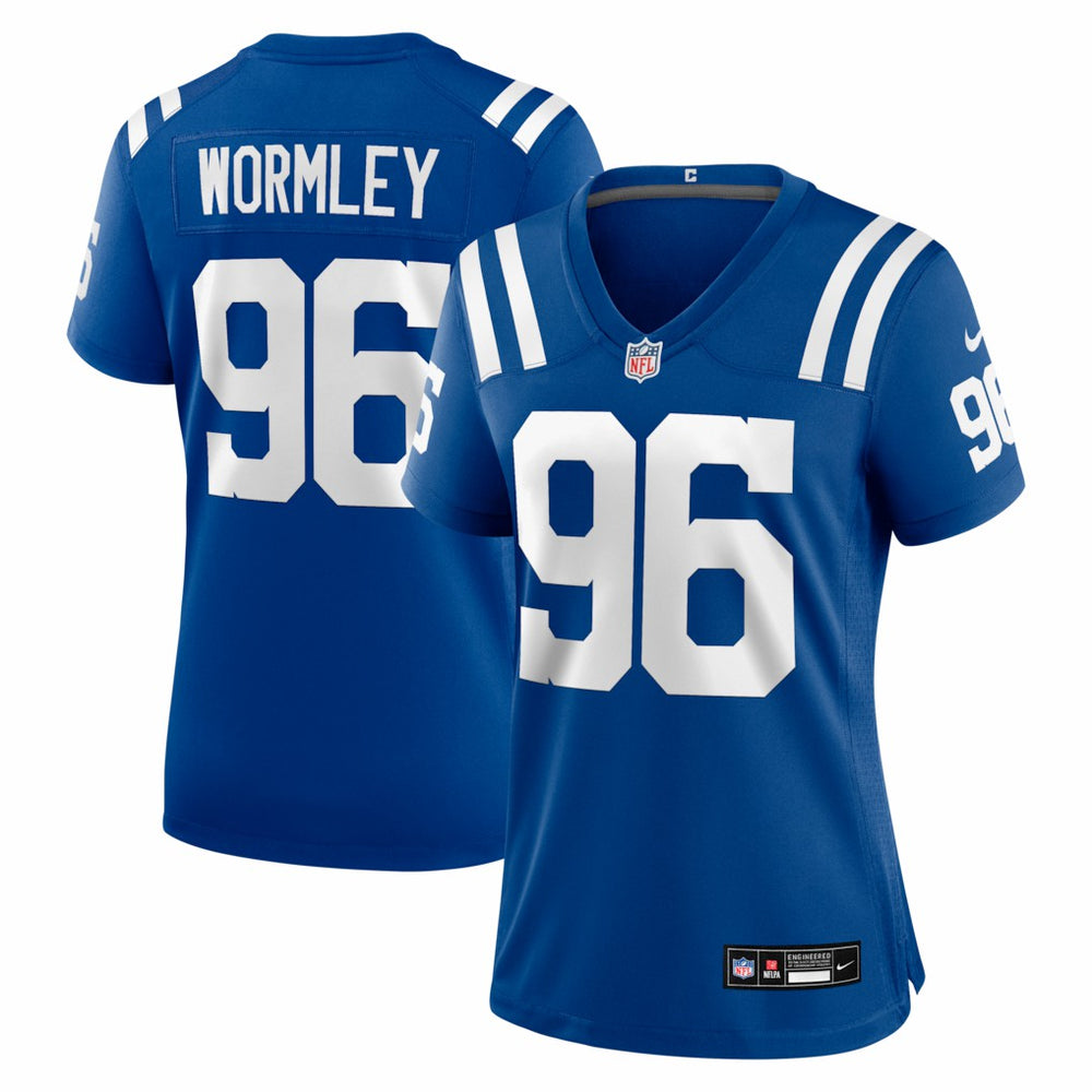 Chris Wormley Indianapolis Colts Women's Team Game Jersey Royal - Nike