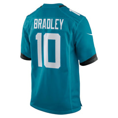 Carter Bradley Jacksonville Jaguars Team Game Jersey Teal - Nike