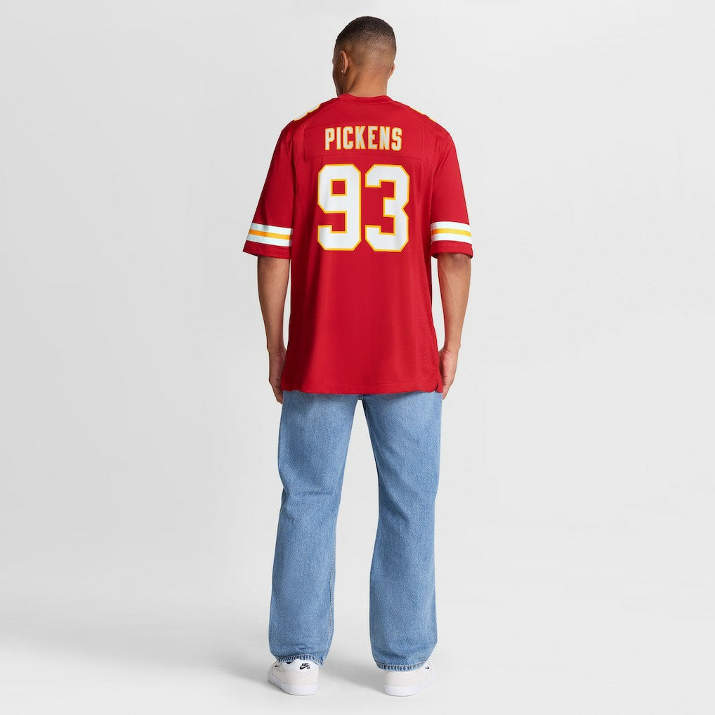 Zacch Pickens Kansas City Chiefs Team Game Jersey - Red | NFL Jerseys