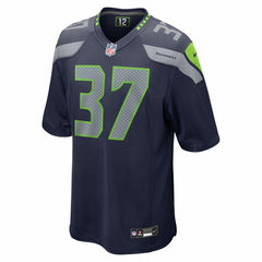 Maxen Hook Seattle Seahawks Team Game Jersey College Navy - Nike