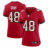 JT Gray Tampa Bay Buccaneers Women's Team Game Jersey Red - Nike