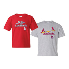 St. Louis Cardinals Soft as a Grape Youth 2-Pack Logo T-Shirt Set Online