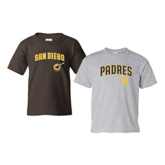 San Diego Padres Soft as a Grape Youth 2-Pack Logo T-Shirt Set for sale