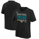 Jacksonville Jaguars Youth 2025 AFC South Division Champions Locker Room Trophy Collection T-Shirt Black - Nike