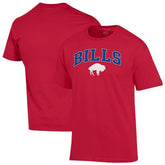 Buffalo Bills Champion Arch Over Logo T-Shirt Red - NFL