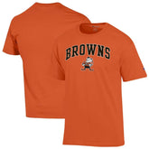 Cleveland Browns Champion Arch Over Logo T-Shirt Orange - NFL