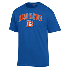 Denver Broncos Champion Arch Over Logo T-Shirt Royal - NFL