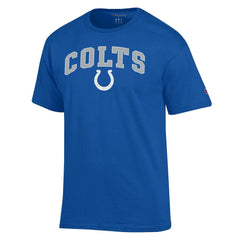 Indianapolis Colts Champion Arch Over Logo T-Shirt Royal - NFL