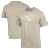 New York Giants Champion Jersey T-Shirt Oatmeal - NFL