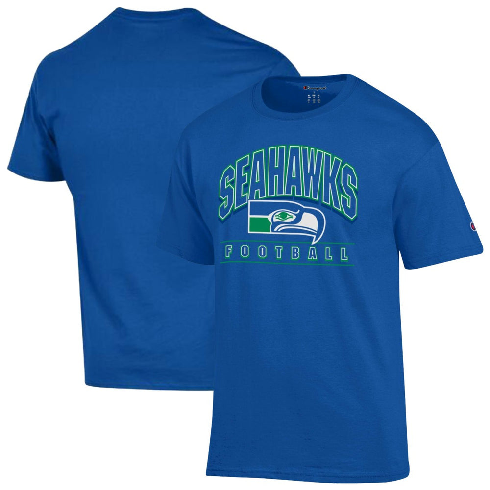 Seattle Seahawks Champion Jersey T-Shirt Royal - NFL