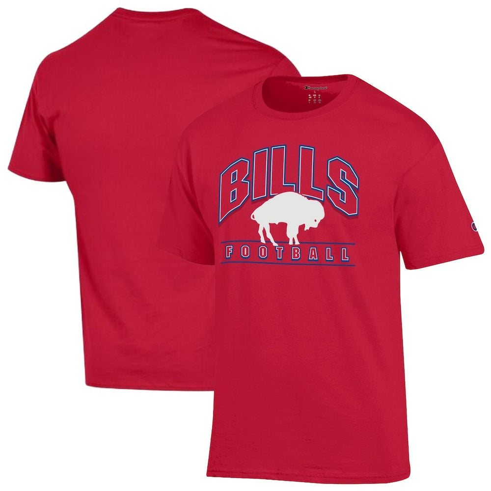 Buffalo Bills Champion Jersey T-Shirt Red - NFL