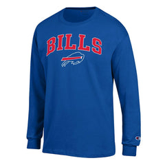 Buffalo Bills Champion Arch Over Logo Long Sleeve T-Shirt Royal - NFL