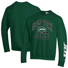 New York Jets Champion Powerblend Fleece Sweatshirt Green - NFL