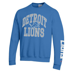 Detroit Lions Champion Powerblend Fleece Sweatshirt Blue - NFL