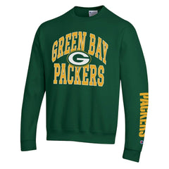 Green Bay Packers Champion Powerblend Fleece Sweatshirt Green - NFL