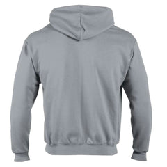 Denver Broncos Champion Powerblend Fleece Full-Zip Hoodie Heather Gray - NFL