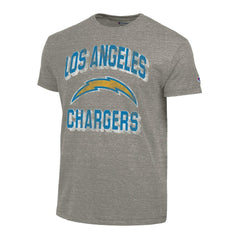Los Angeles Chargers Champion Ultimate Tri-Blend T-Shirt Heather Charcoal - NFL