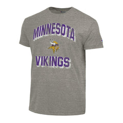 Minnesota Vikings Champion Ultimate Tri-Blend T-Shirt Heather Charcoal - NFL