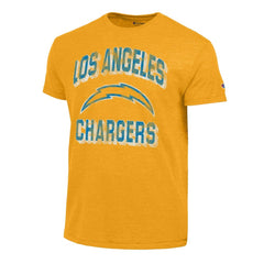 Los Angeles Chargers Champion Ultimate Tri-Blend T-Shirt Heather Gold - NFL