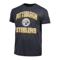 Pittsburgh Steelers Champion Ultimate Tri-Blend T-Shirt Heather Black - NFL