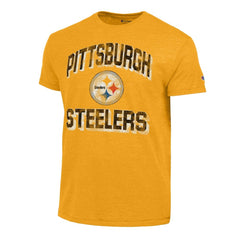 Pittsburgh Steelers Champion Ultimate Tri-Blend T-Shirt Heather Gold - NFL