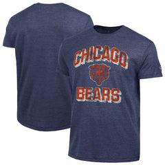 Chicago Bears Champion Ultimate Tri-Blend T-Shirt Heather Navy - NFL