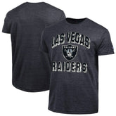 Las Vegas Raiders Champion Ultimate Tri-Blend T-Shirt Heather Black - NFL