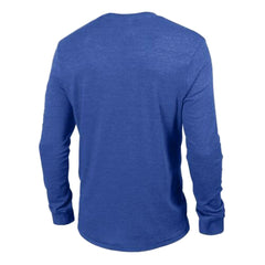 Seattle Seahawks Champion Ultimate Tri-Blend Long Sleeve T-Shirt Heather Royal - NFL