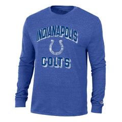 Indianapolis Colts Champion Ultimate Tri-Blend Long Sleeve T-Shirt Royal - NFL