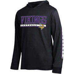 Minnesota Vikings Champion All Star Hoodie T-Shirt Black - NFL