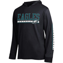 Philadelphia Eagles Champion All Star Hoodie T-Shirt Black - NFL