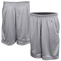 Los Angeles Chargers Champion Classic Mesh Shorts Gray - NFL
