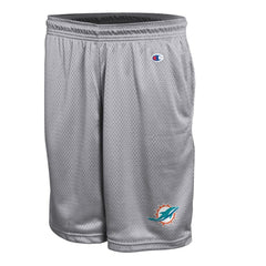 Miami Dolphins Champion Classic Mesh Shorts Gray - NFL