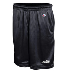 New York Jets Champion Classic Mesh Shorts Black - NFL