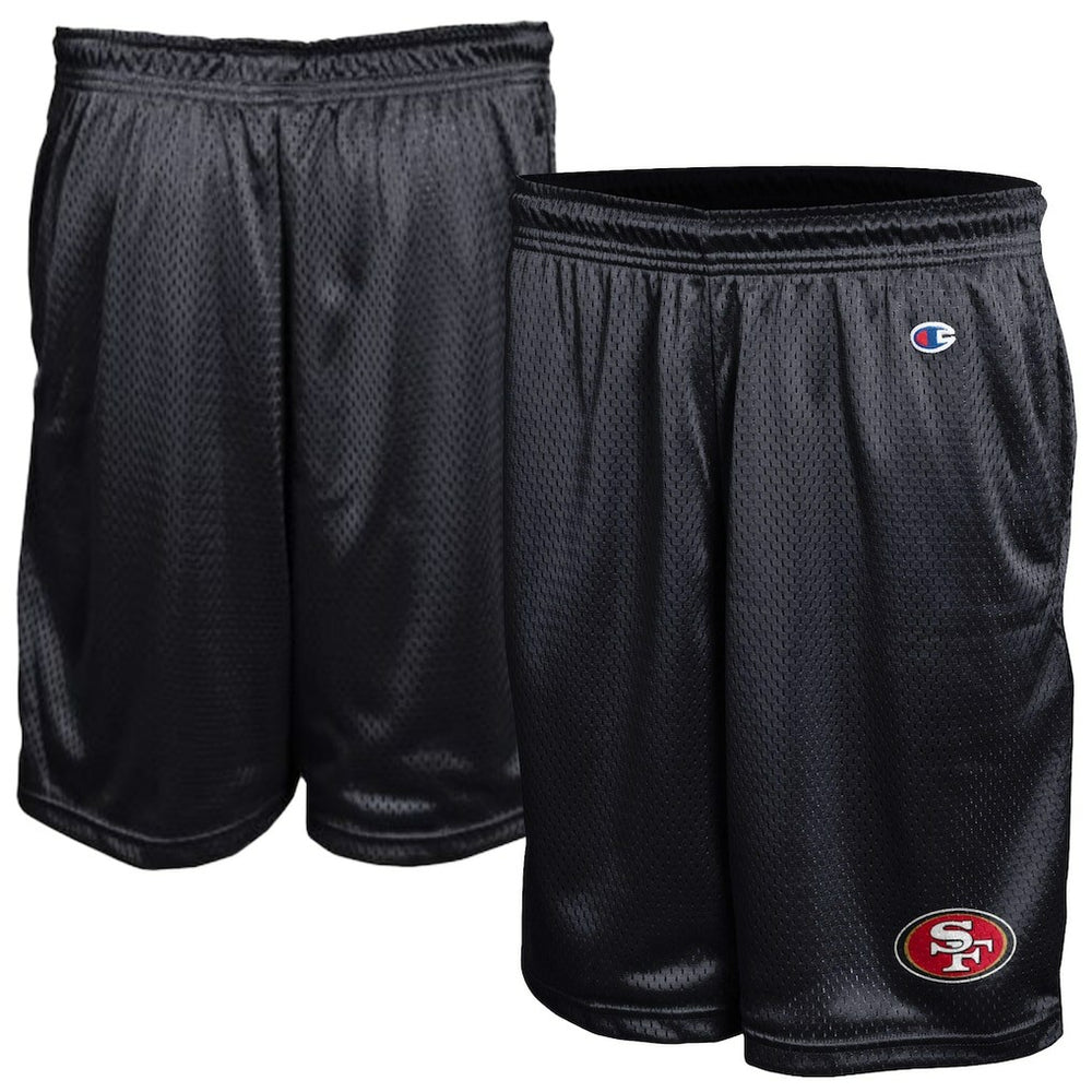 San Francisco 49ers Champion Classic Mesh Shorts Black - NFL
