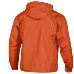 Cleveland Browns Champion Packable Windbreaker Half-Zip Jacket Orange - NFL