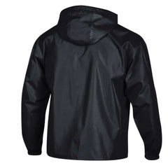 New Orleans Saints Champion Packable Windbreaker Half-Zip Jacket Black - NFL
