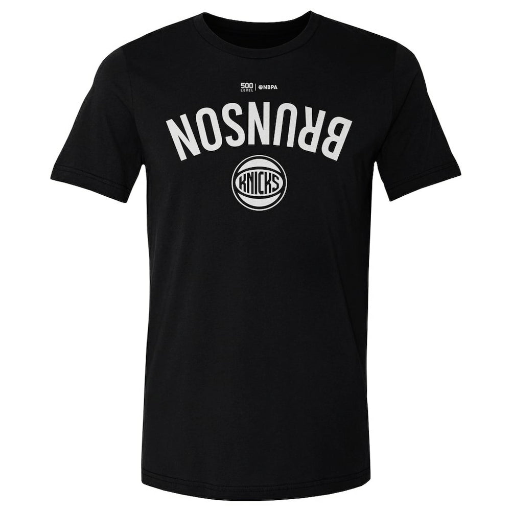 NBA - Jalen Brunson New York Knicks 500 Level Invert T-Shirt - Black