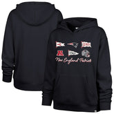 New England Patriots '47 Women's Bow & Banners Naomi Hoodie Navy - 47 brand