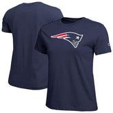 New England Patriots Champion Women's Logo T-Shirt Navy - NFL