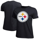 Pittsburgh Steelers Champion Women's Logo T-Shirt Black - NFL