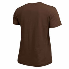 Cleveland Browns Champion Women's Logo T-Shirt Brown - NFL